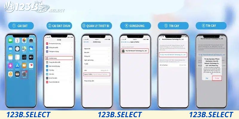 Tải app 123B dành cho iphone chuẩn xác nhất