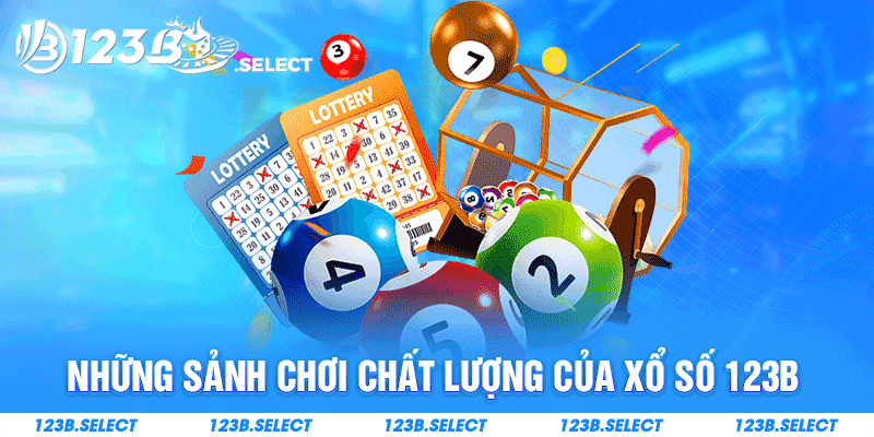 sảnh chơi chất lượng của xổ số 123B