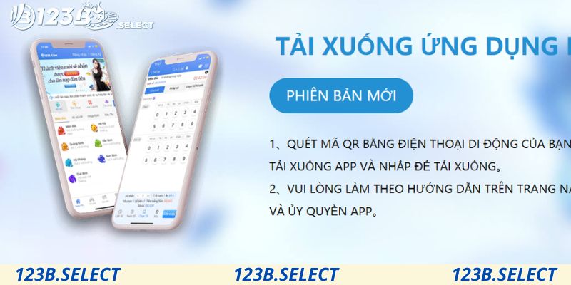 Tải App 123B Lướt Game Mượt Mà Cược Nhận Thưởng Cực Đã