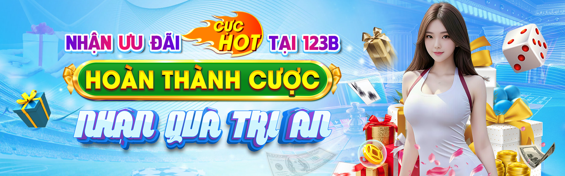 123B phát quà tri ân cho mọi thành viên